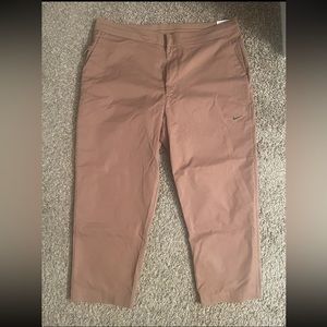 Nike Sportswear Woven Unlined Cropped Pants Archaeo Brown DD7032-256 Men's NWT